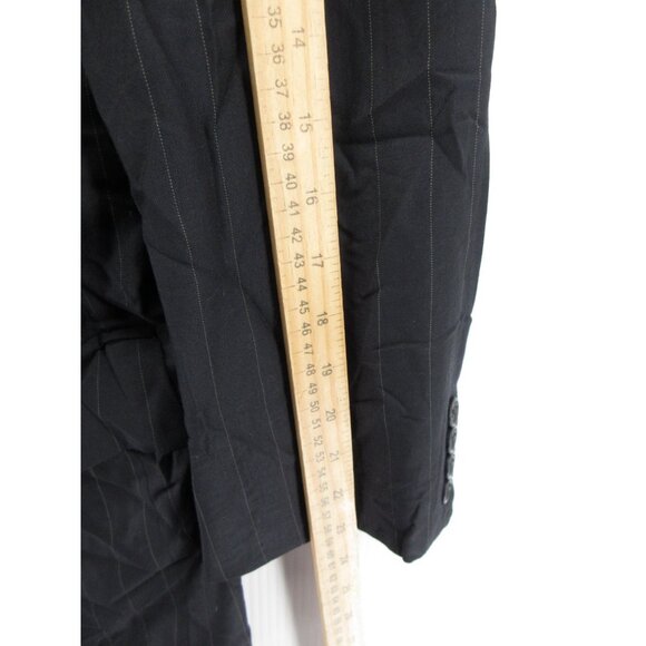 VINTAGE Brooks Brothers Sport Coat 44 Blazer Wool Pinstripe Union Made - Picture 6 of 16